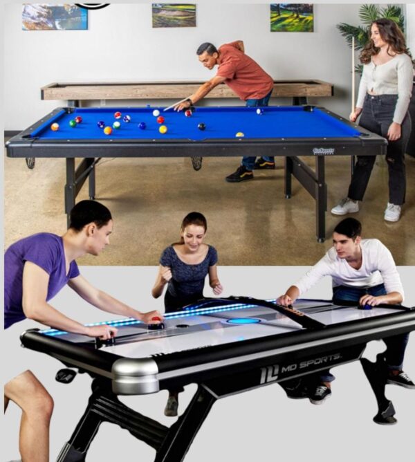 Pool / Air hockey tables (2 tables one package)